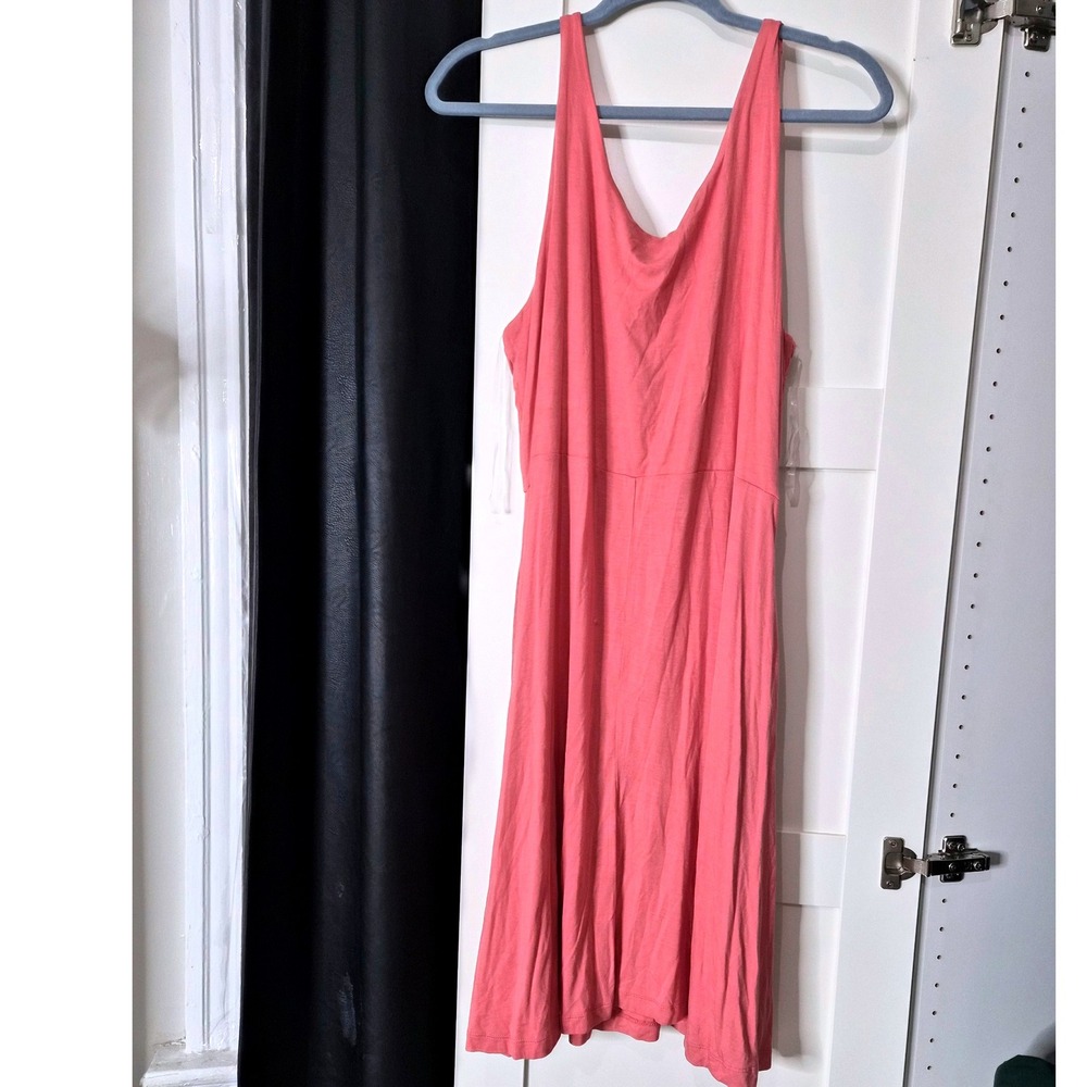 NWT Maurices 24/7 Dress WomensXL SleevelessFloral CoralPink CasualComfy‎  Bundle